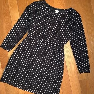 Only worn once J Crew polka dot dress!
